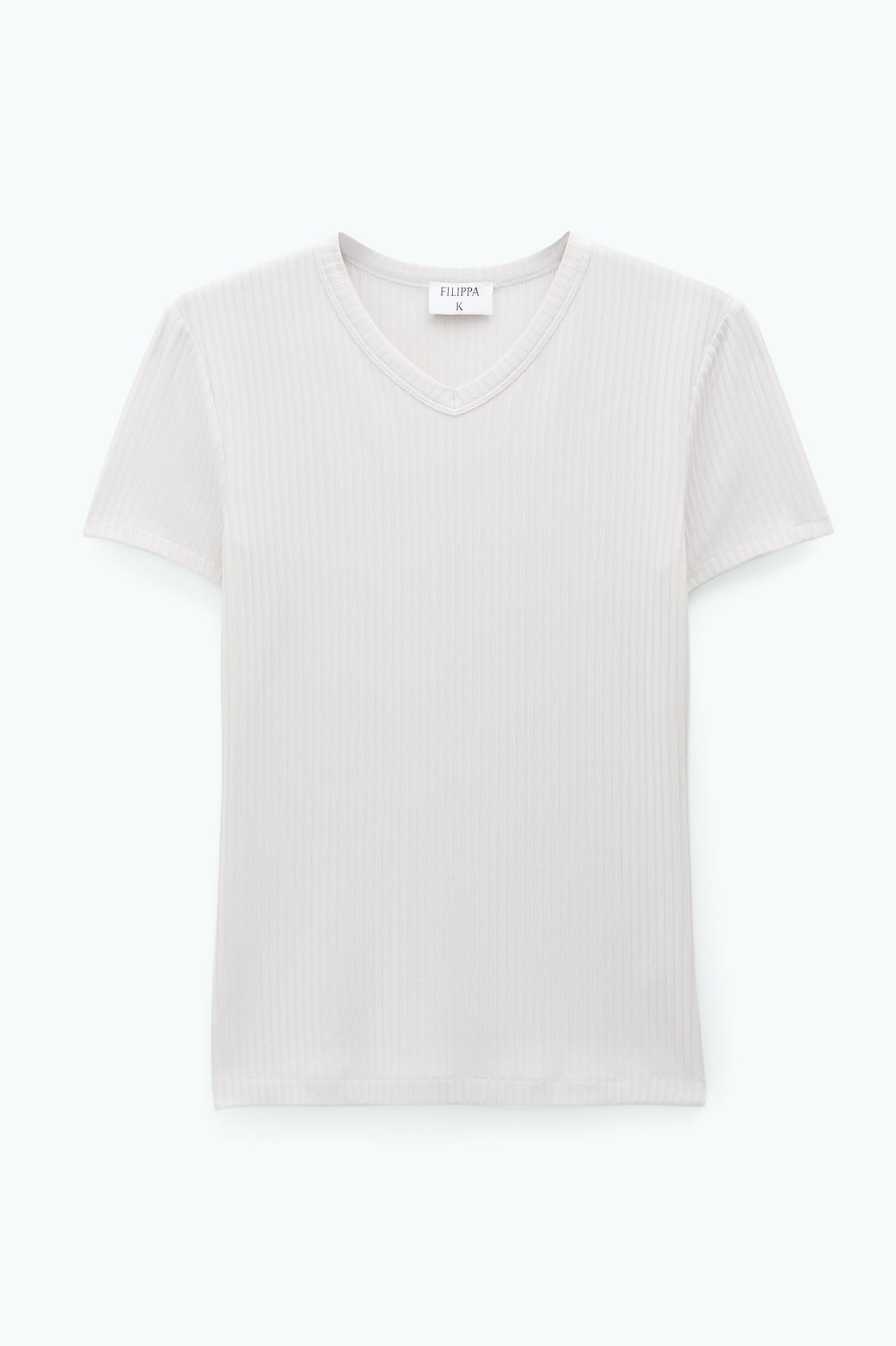 Filippa K T-shirt High V Neck