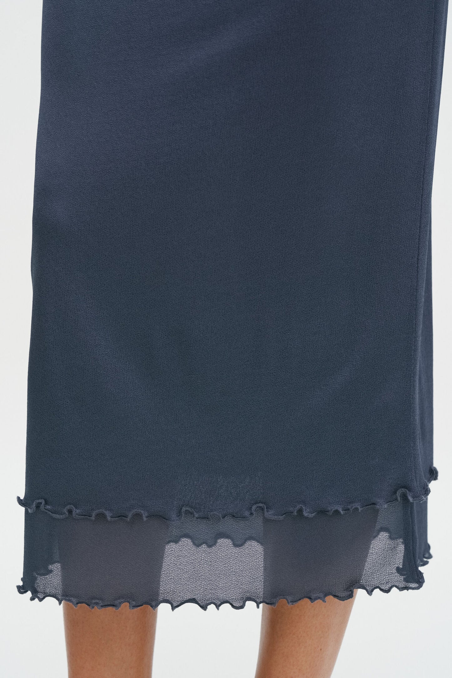 Filippa K Kjol Layered Frill Crepe