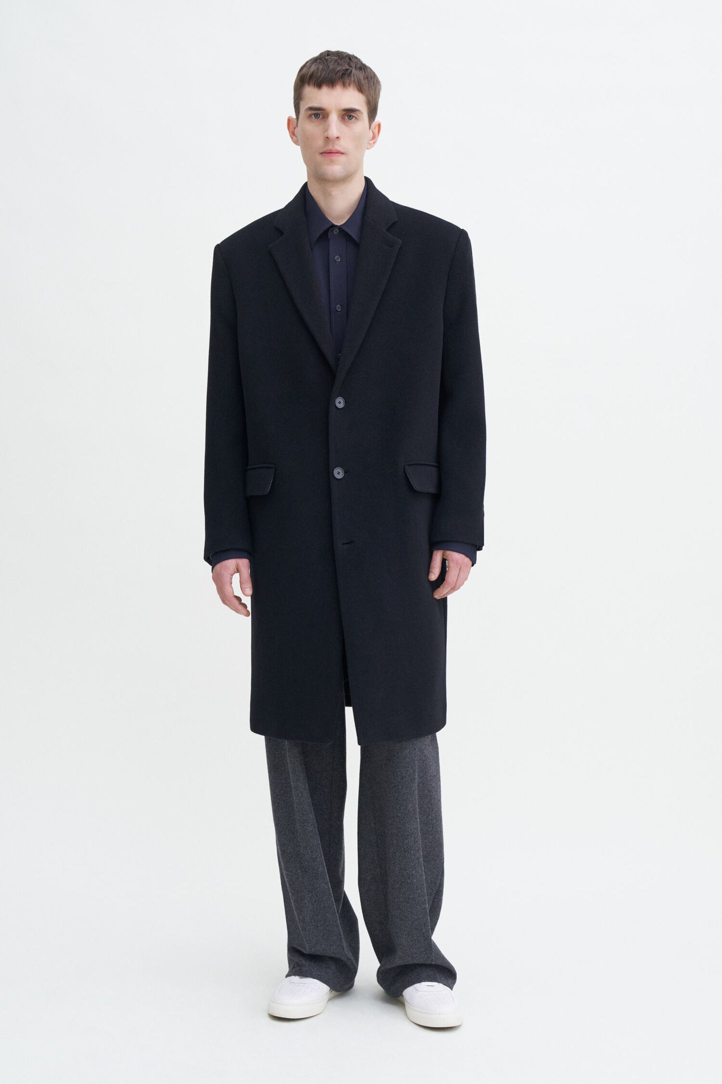 Filippa K Rock Relaxed Wool Crombie