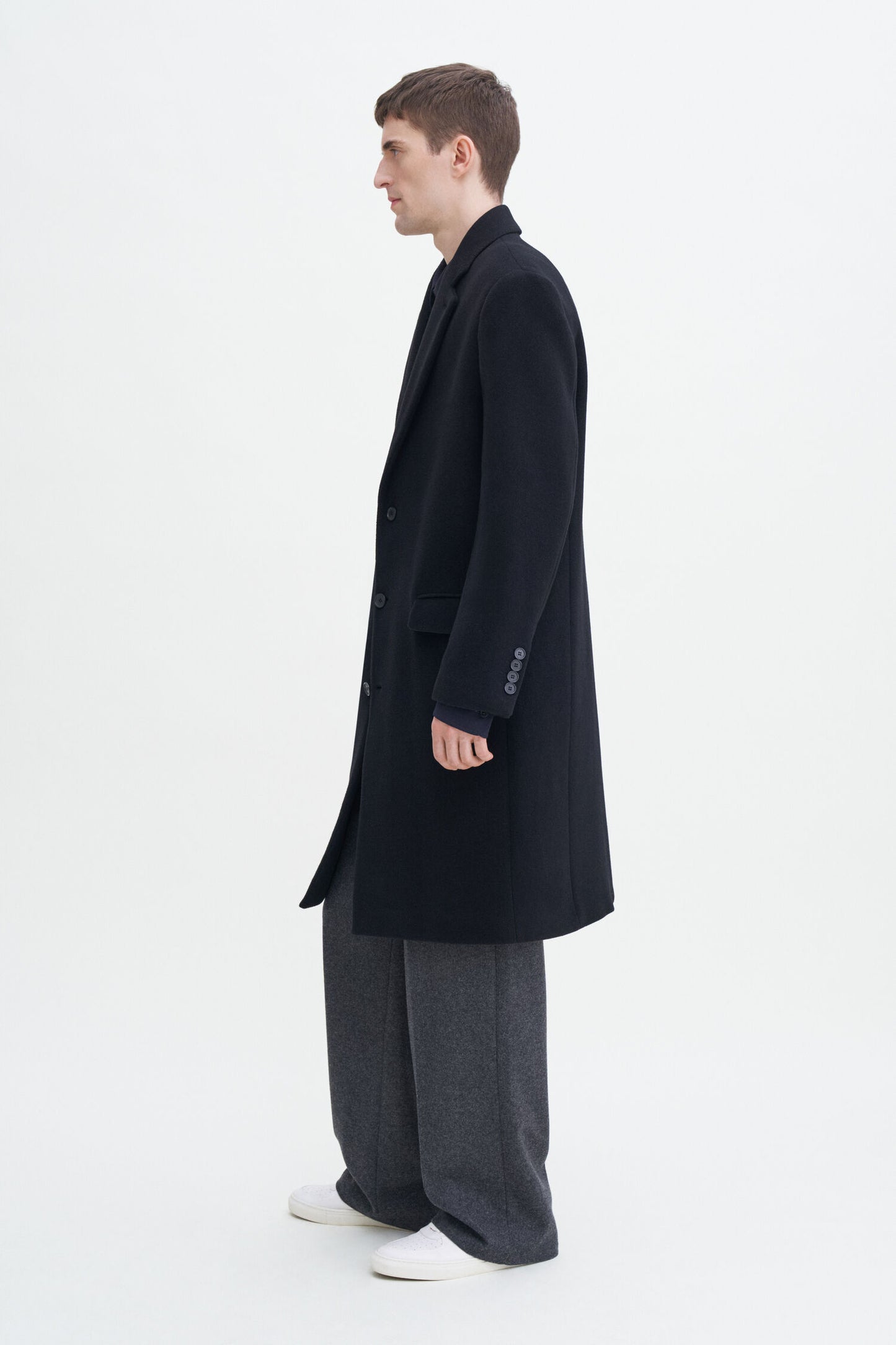 Filippa K Rock Relaxed Wool Crombie