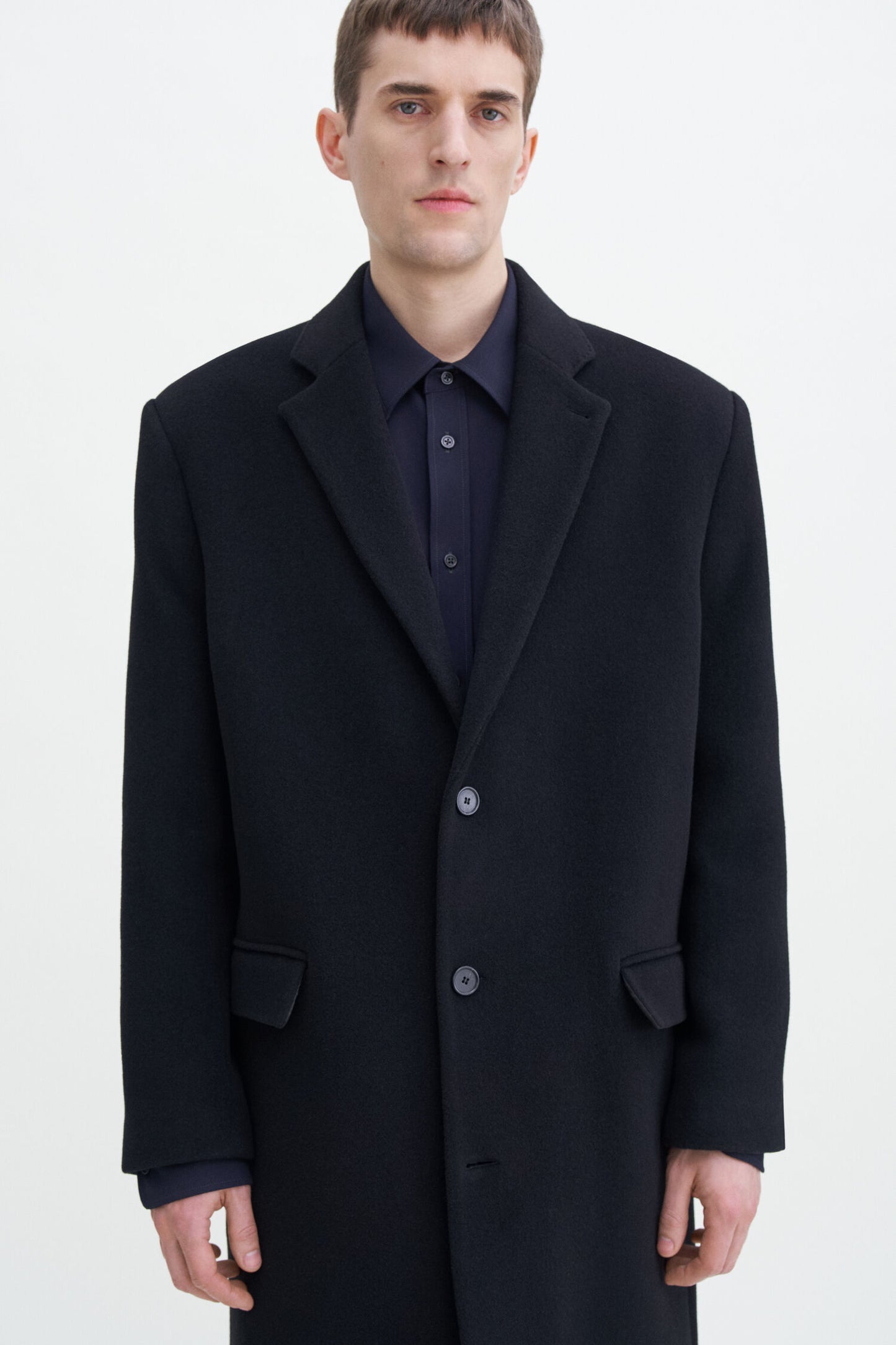 Filippa K Rock Relaxed Wool Crombie