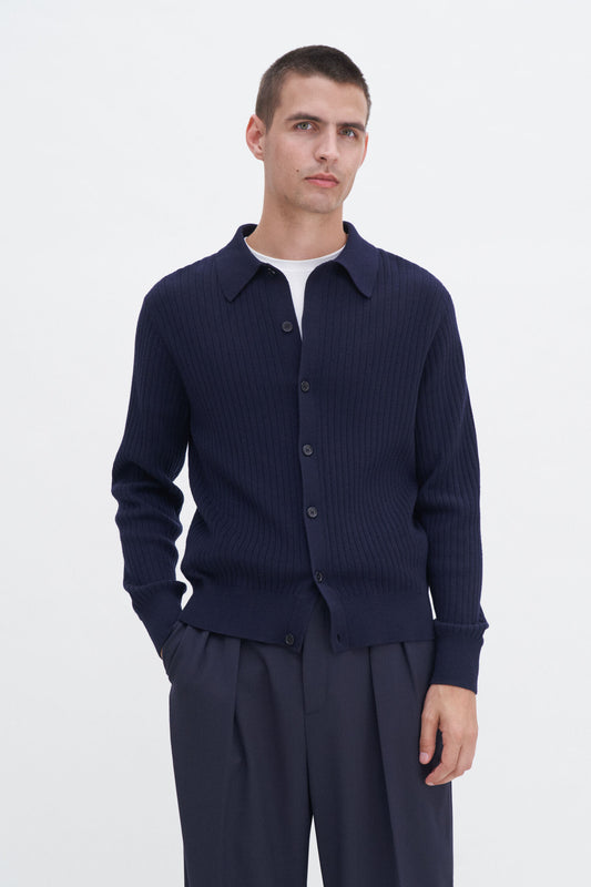 Filippa K Piké Cotton Merino Knit