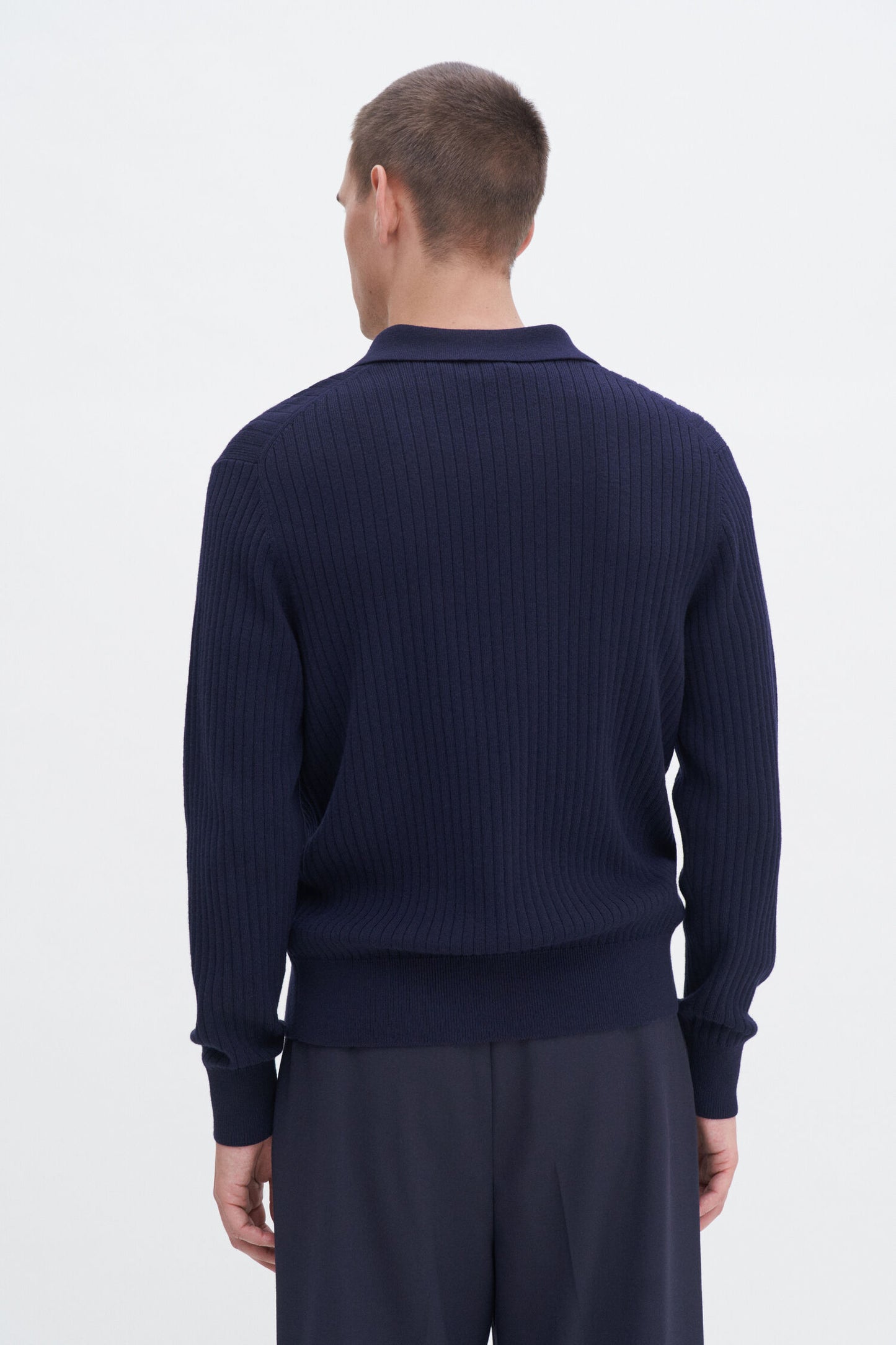 Filippa K Piké Cotton Merino Knit