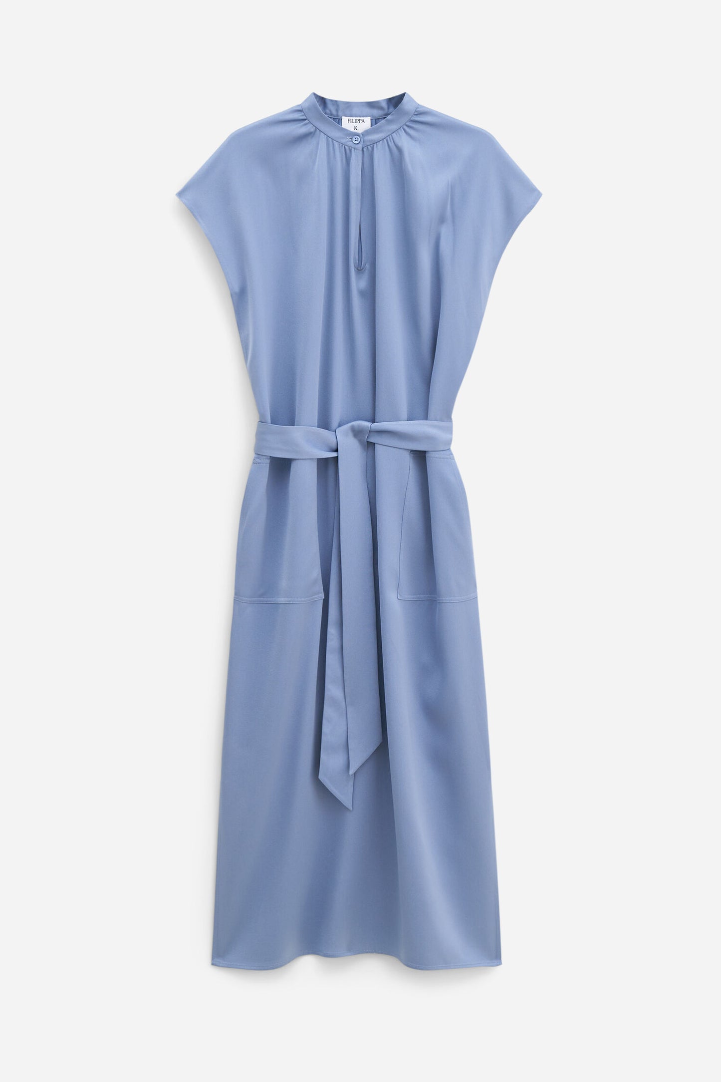 Filippa K Klänning Belted Stand Collar