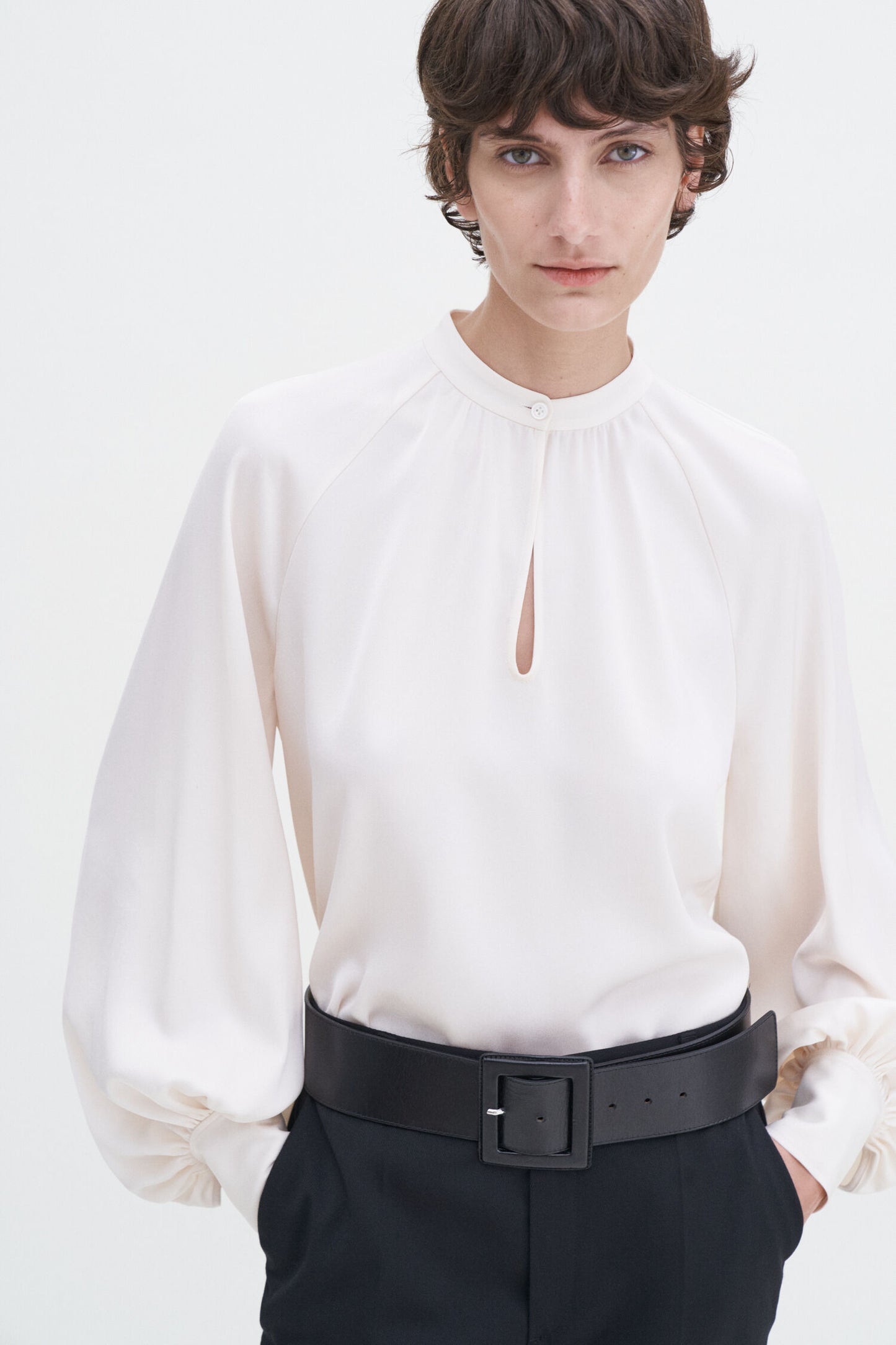 Filippa K Blus Stand Collar