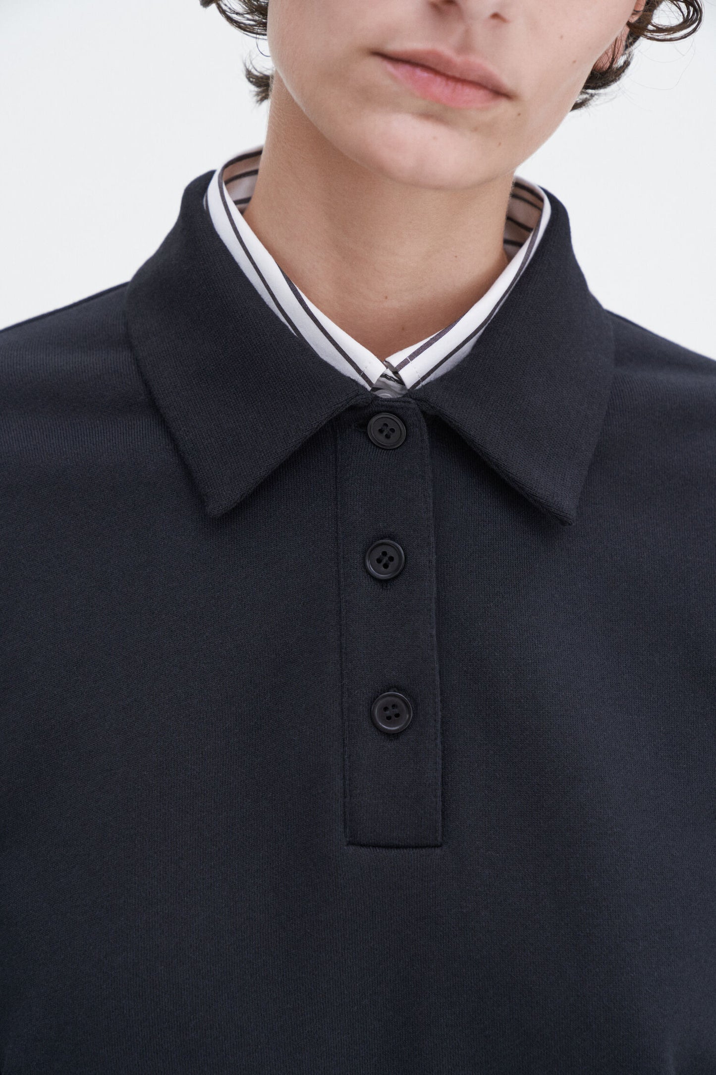 Filippa K Tröja Polo Sweatshirt