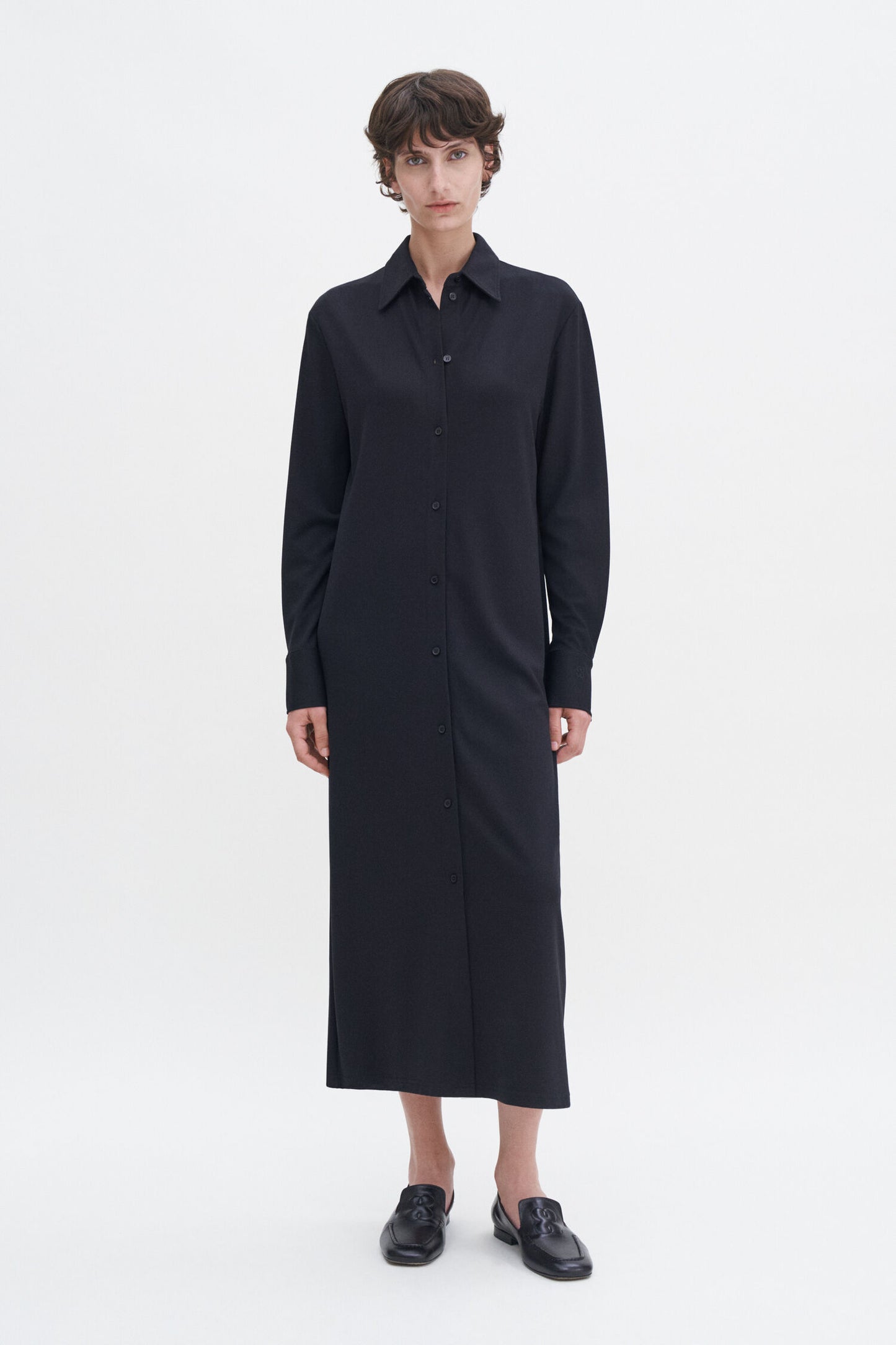 Filippa K Klänning Relaxed Jersey Shirt