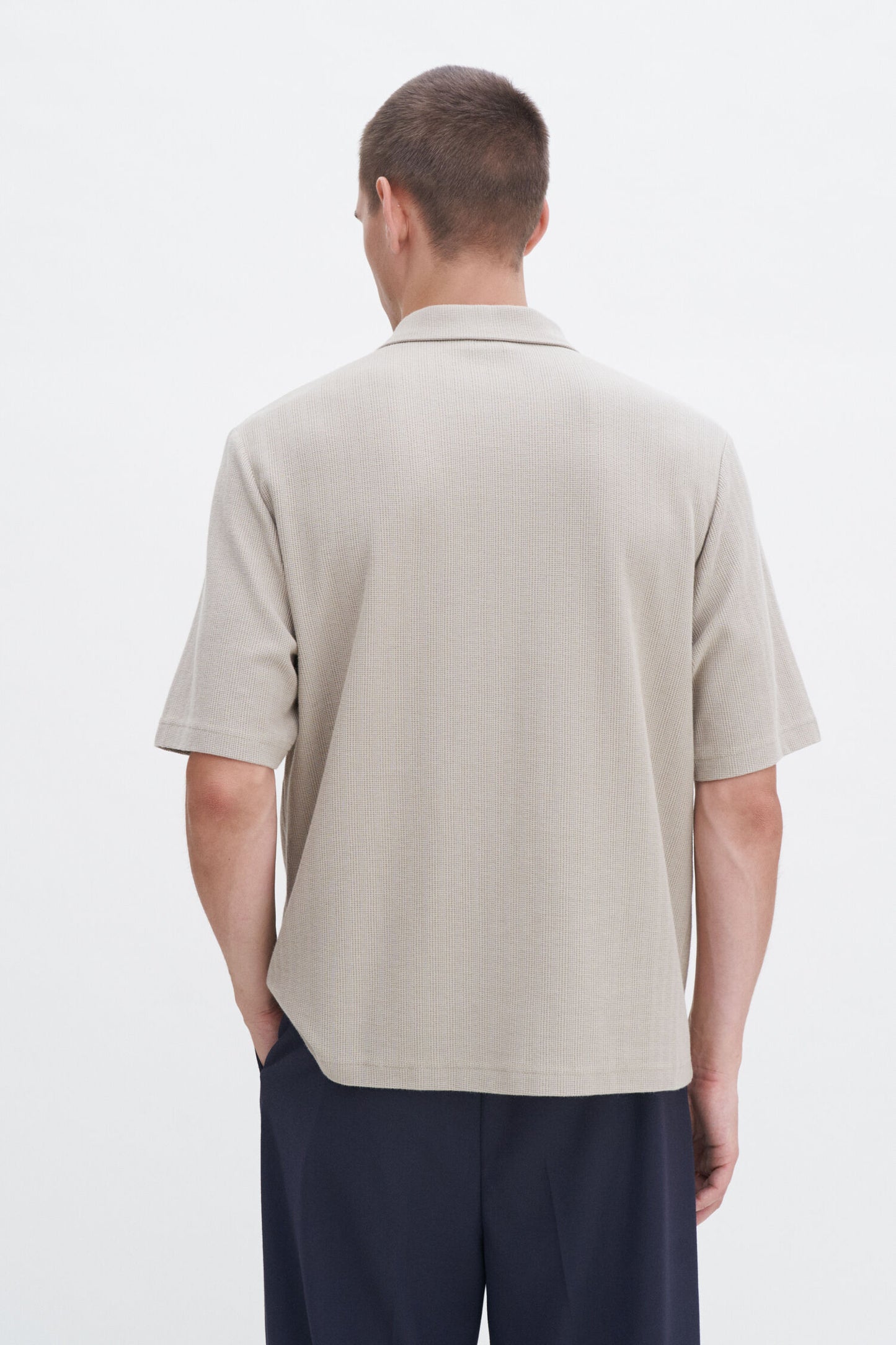 Filippa K Piké Cotton Jersey Polo