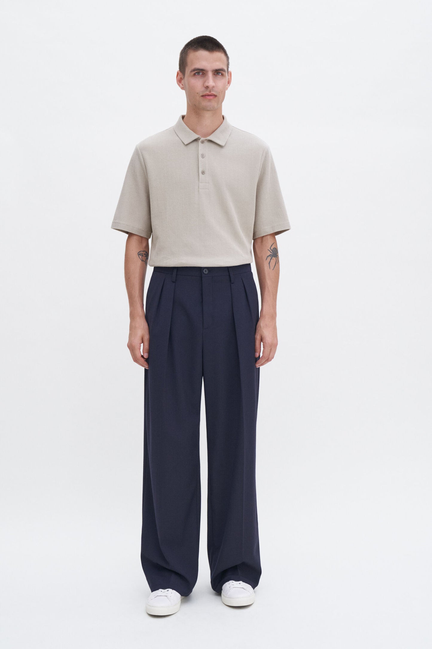 Filippa K Piké Cotton Jersey Polo