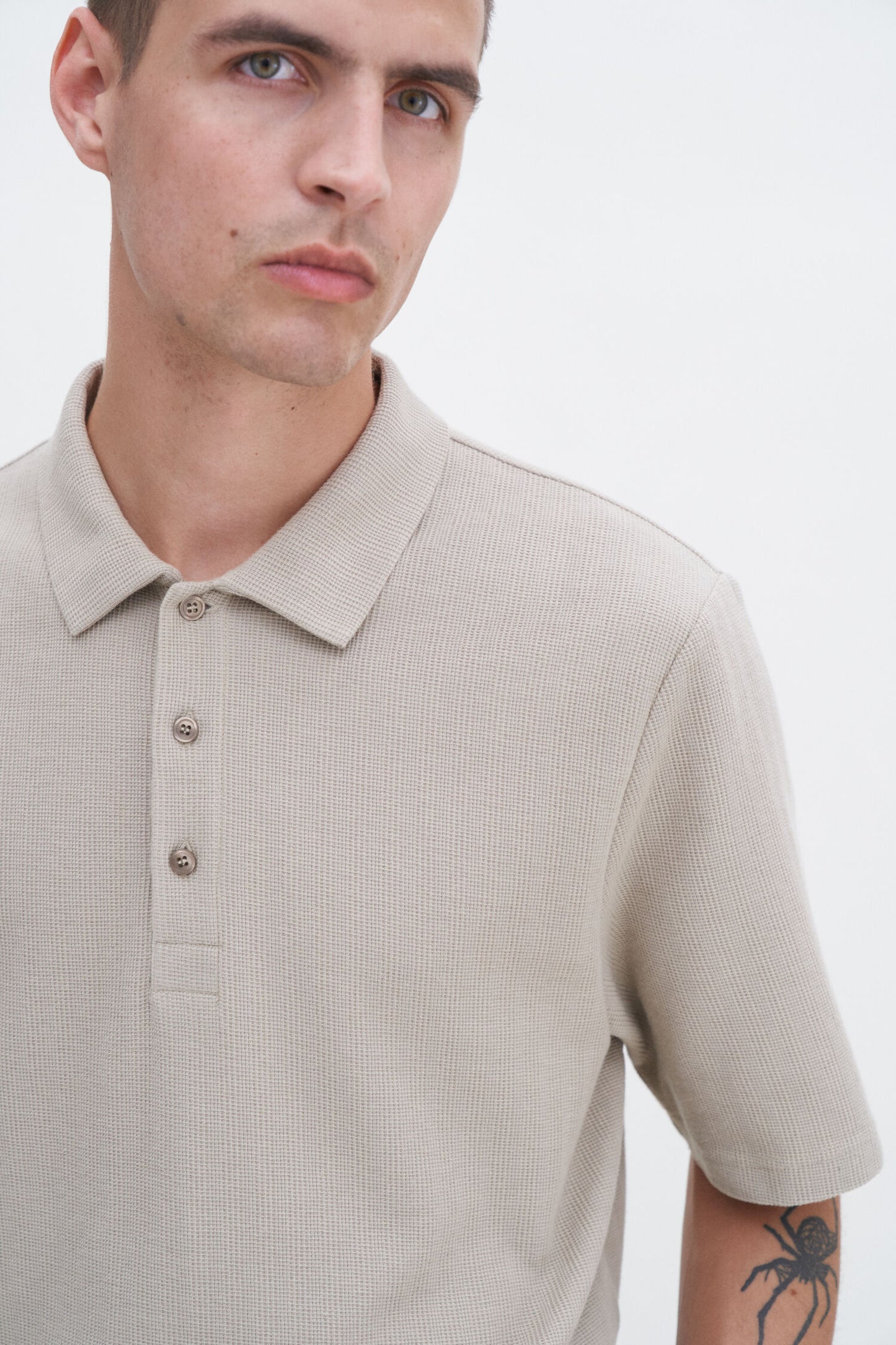 Filippa K Piké Cotton Jersey Polo