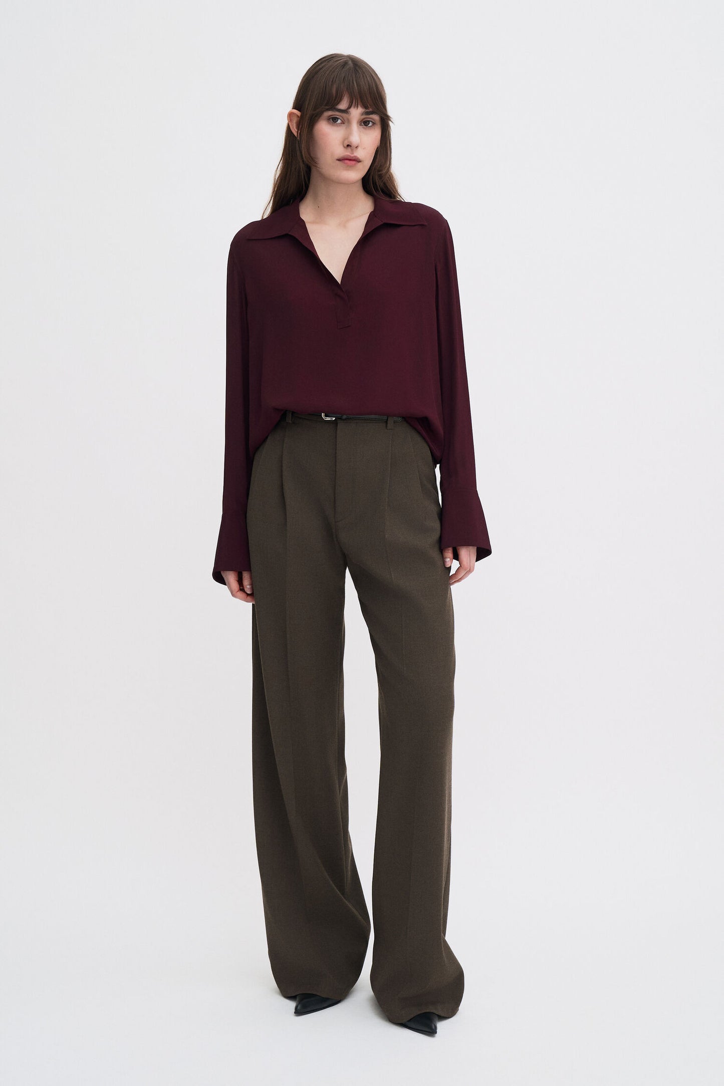 Filippa K Blus Half Placket