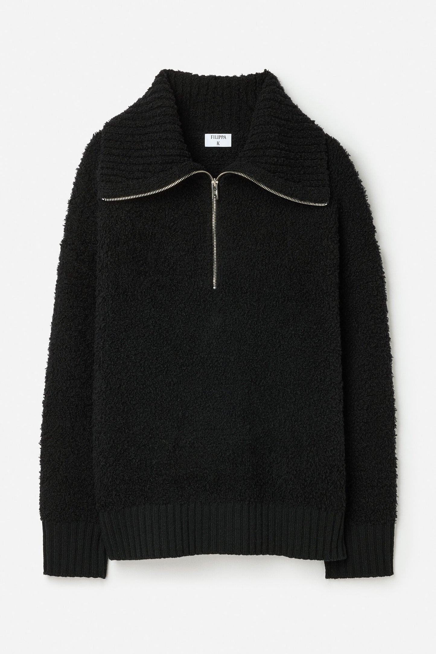 Filippa K Tröja Fluffy Half Zip