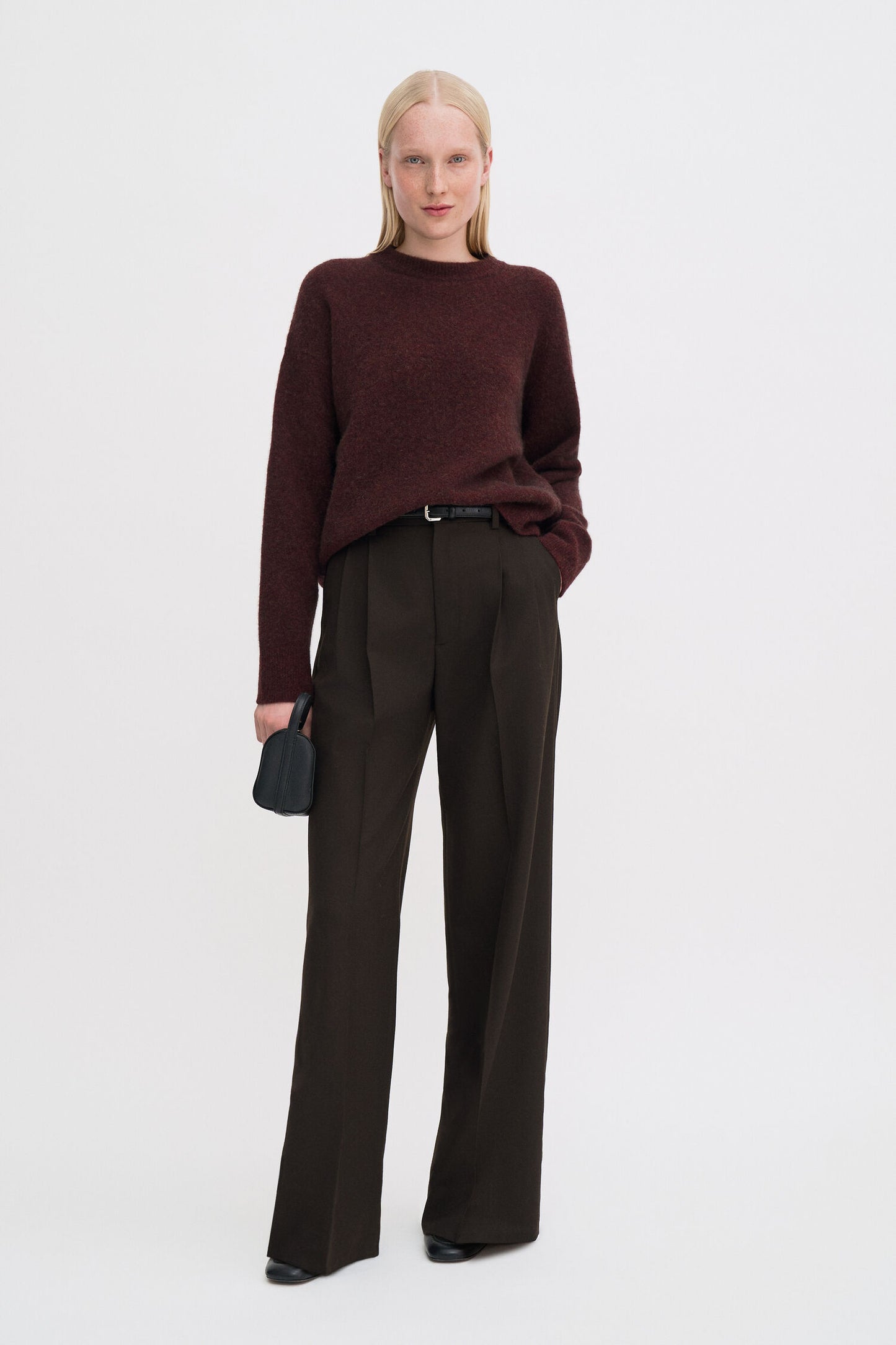 Filippa K Tröja Wool Yak Crewneck