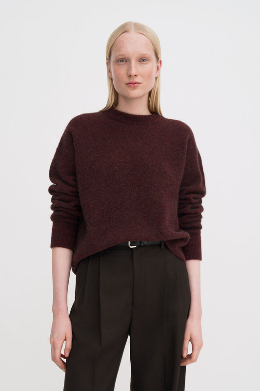 Filippa K Tröja Wool Yak Crewneck