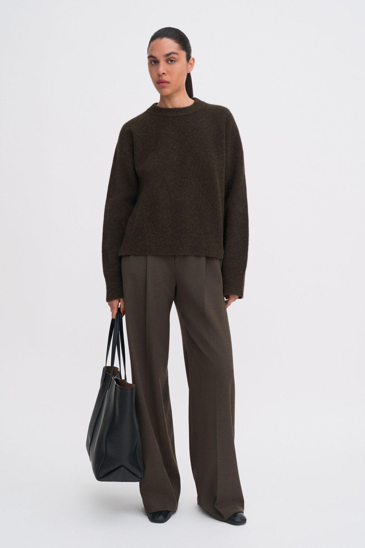 Filippa K Tröja Wool Yak Crewneck