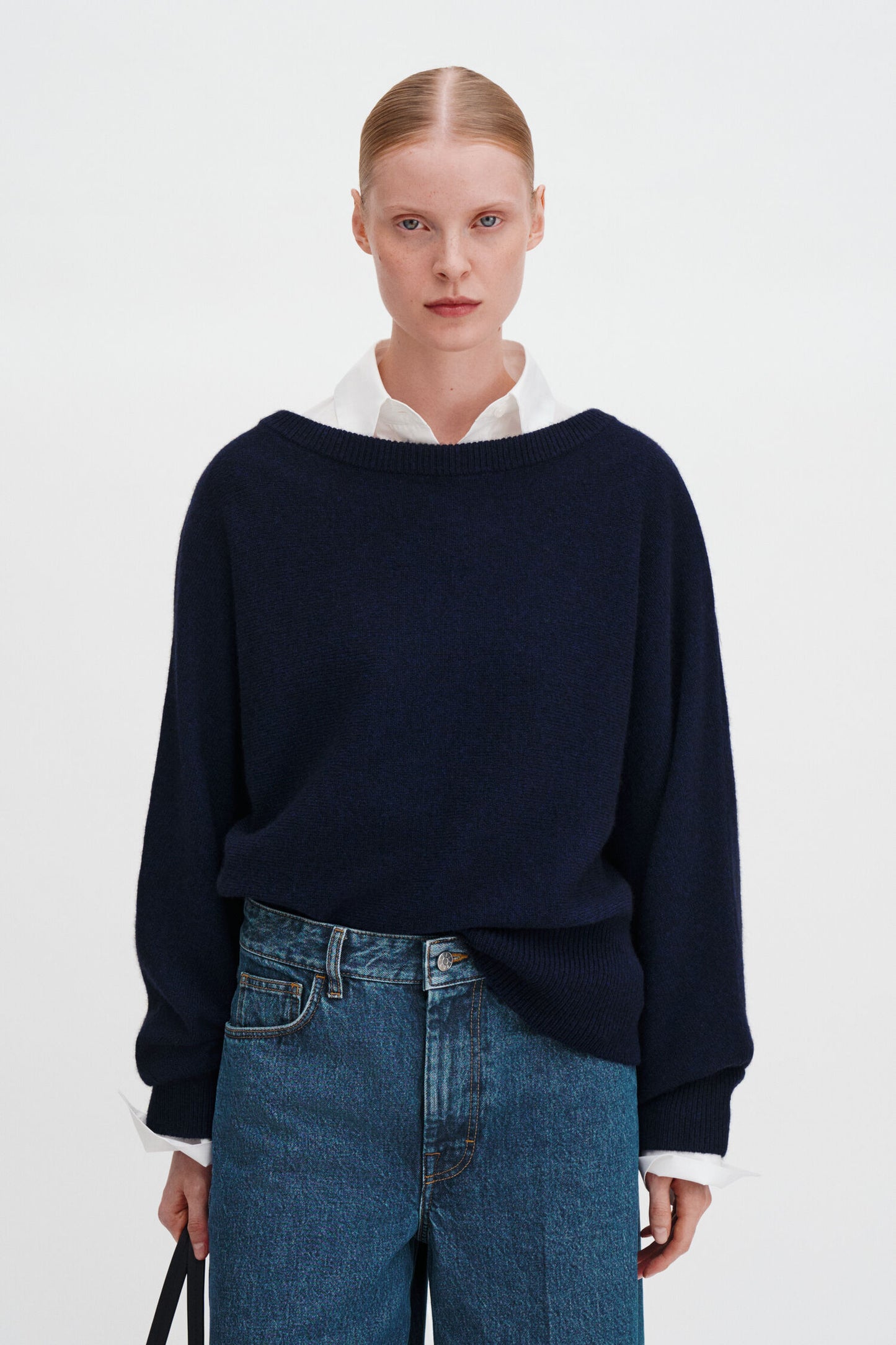 Filippa K Tröja Wool Yak Boatneck
