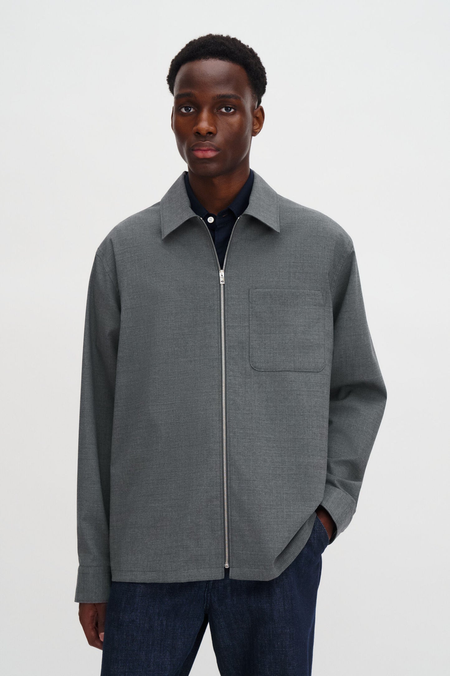 Filippa K Skjorta Pinstripe Track