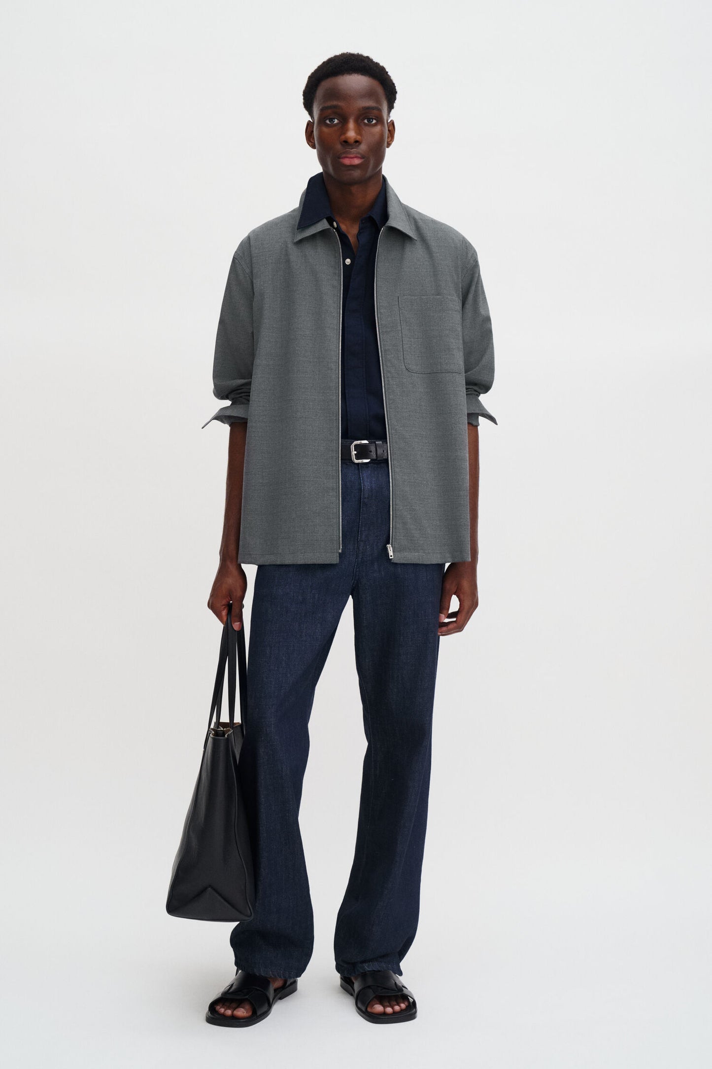 Filippa K Skjorta Pinstripe Track
