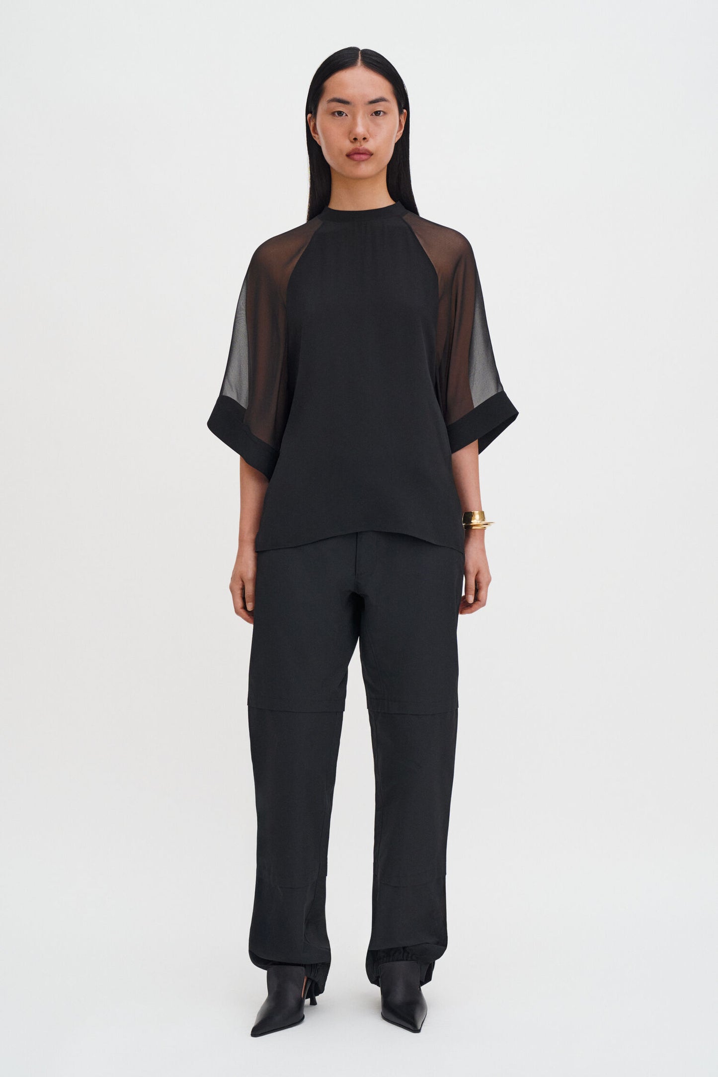 Filippa K Blus Sheer Raglan