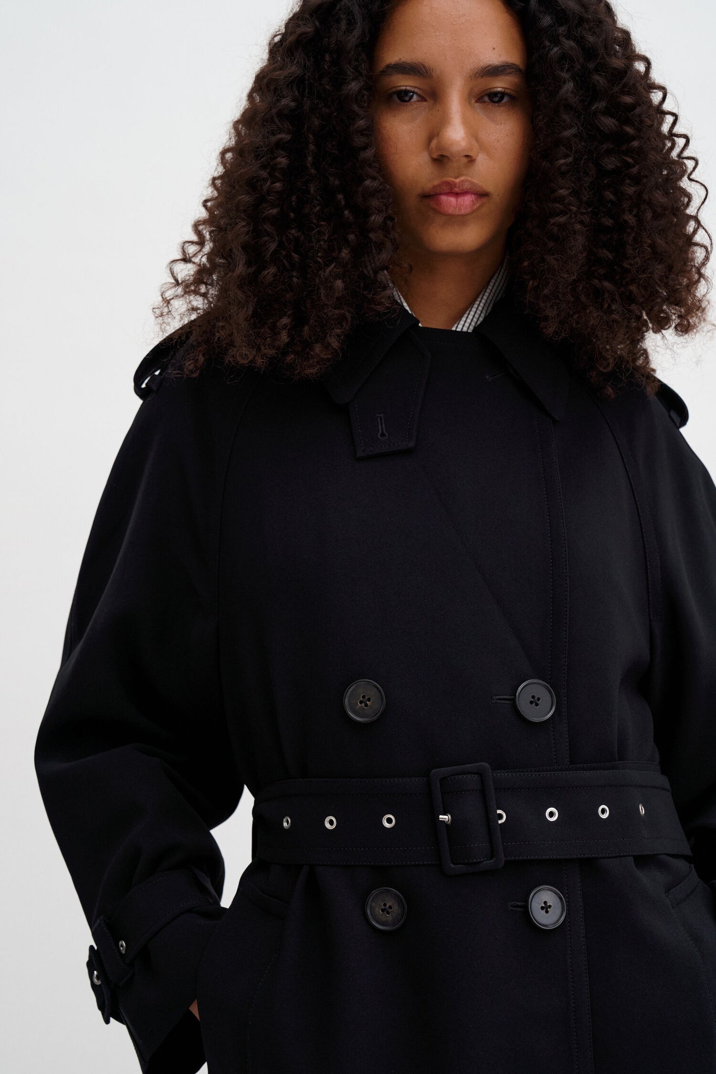 Filippa K Kappa Draped Trench