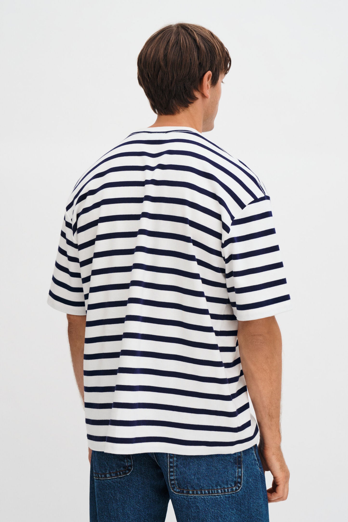 Filippa K T-shirt Striped Crewneck