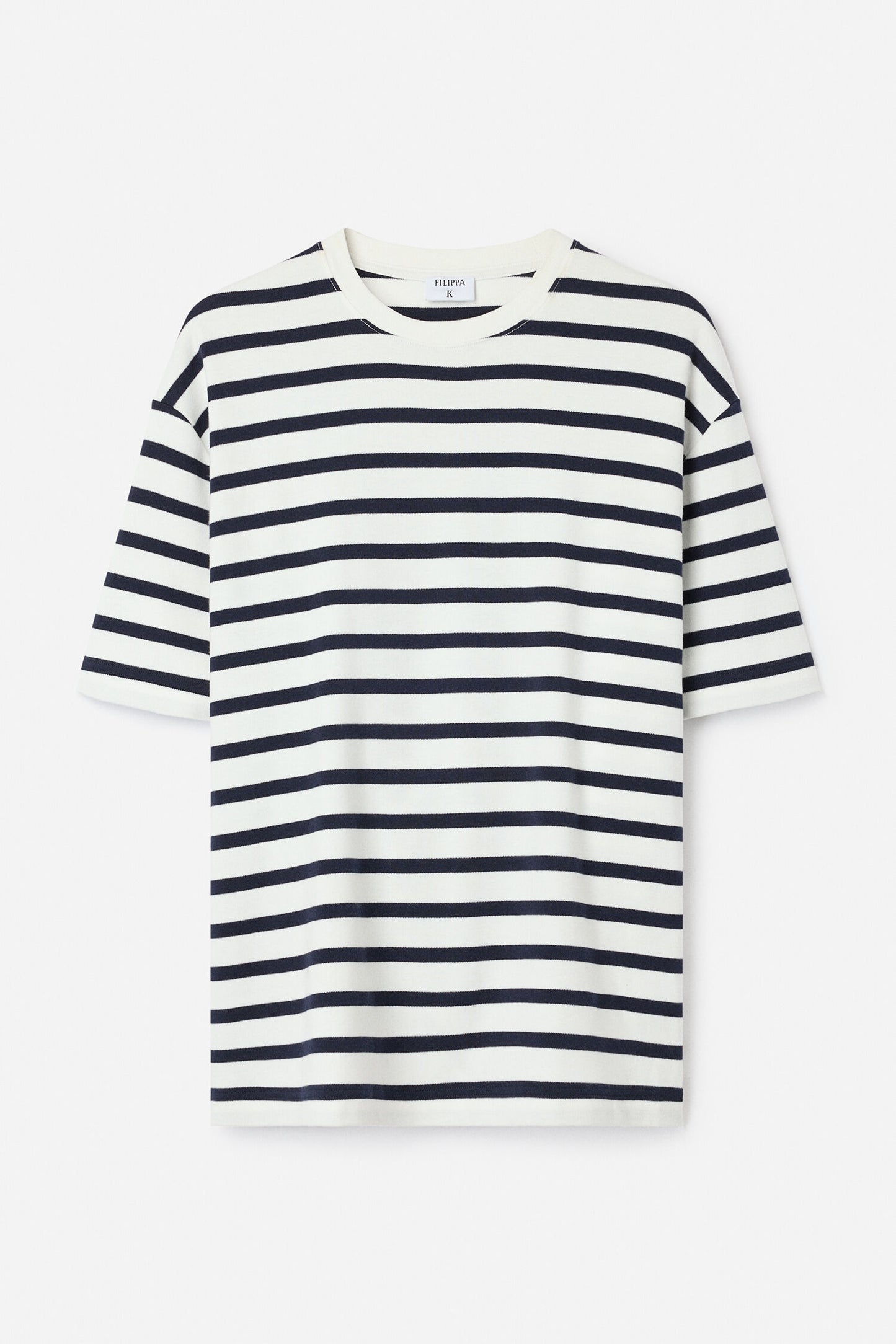 Filippa K T-shirt Striped Crewneck