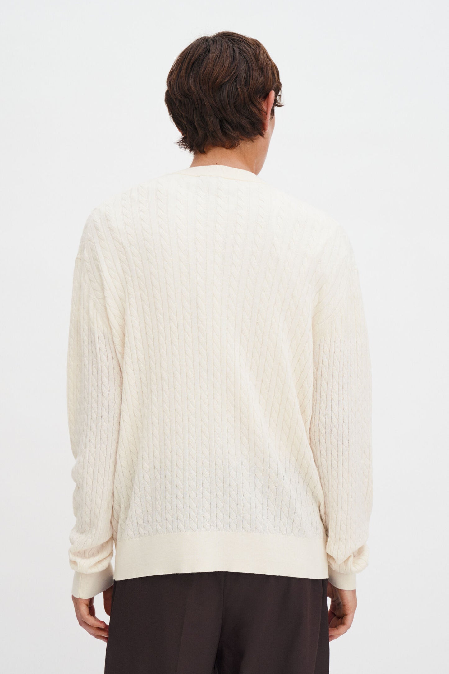 Filippa K Tröja Braided Cotton Silk