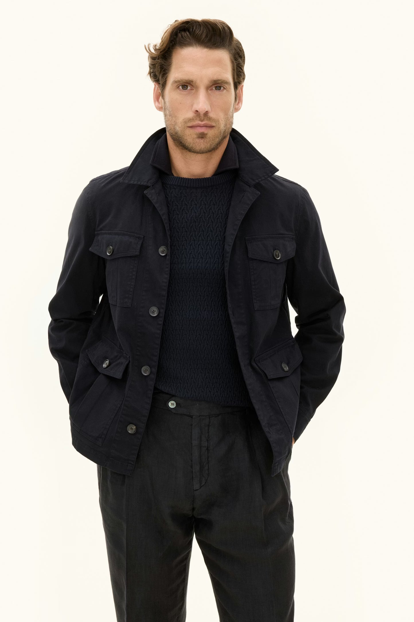 Oscar Jacobson Overshirt Safari Shirt