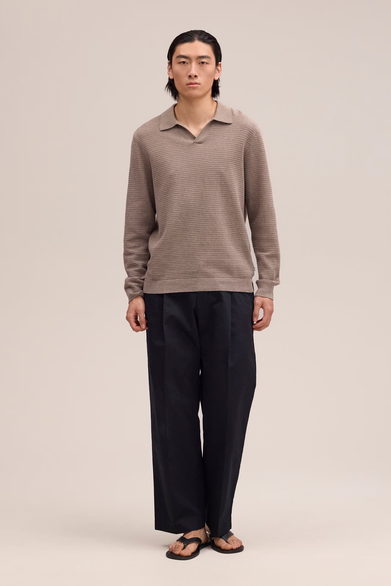 NN07 Tröja Paul LS Polo 60019