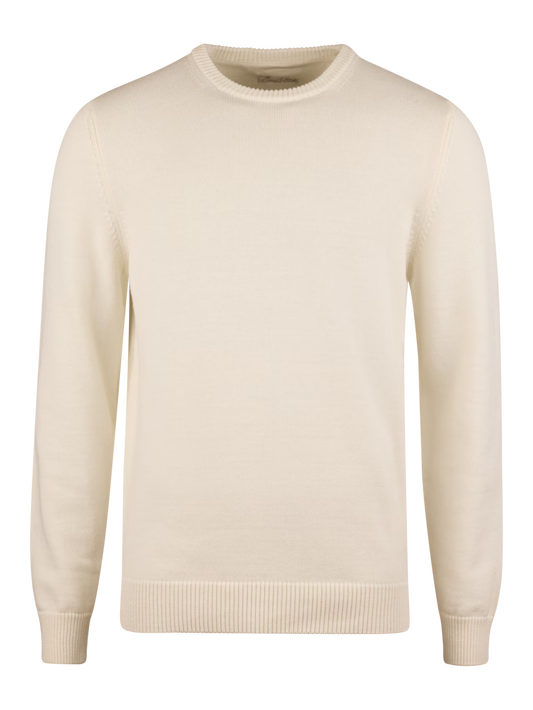 Stenströms Tröja Knitted Crew Neck Organic Cotton