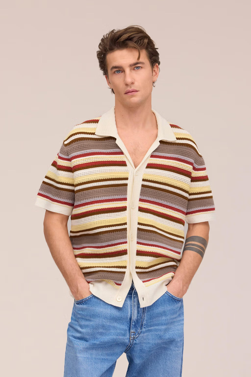 NN07 Cardigan Lars Polo 60019