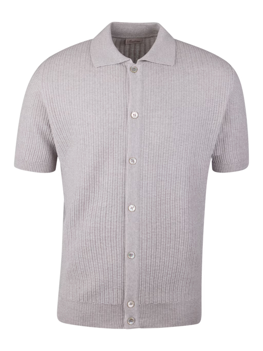 Stenströms Piké Knitted Texture Merino Wool