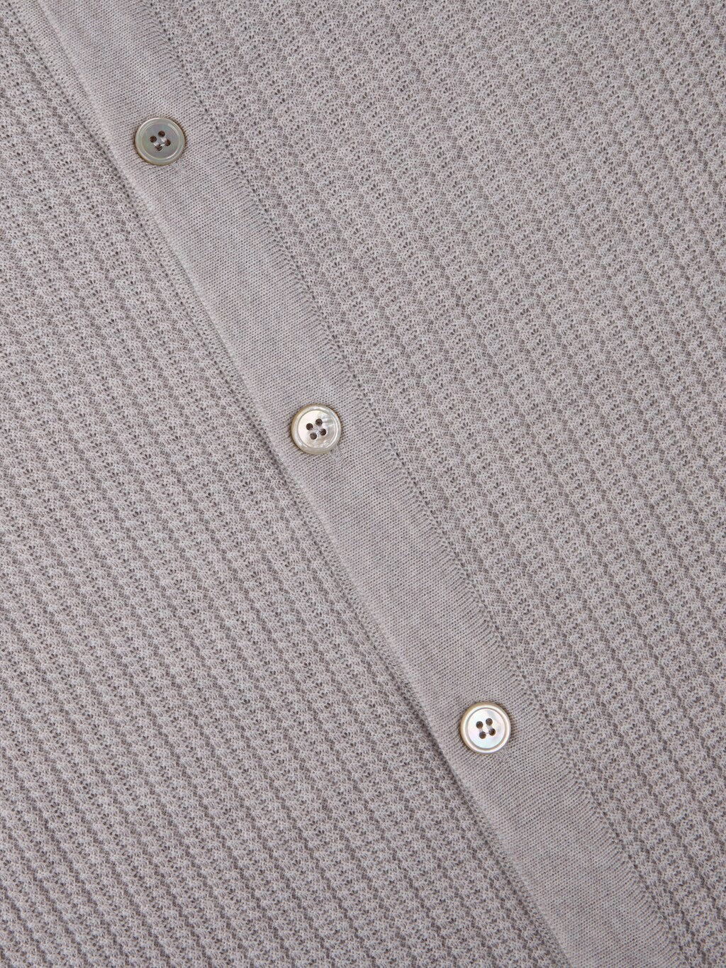 Stenströms Piké Knitted Texture Merino Wool
