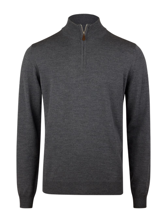 Stenströms Tröja Knitted Half Zip Merino Wool