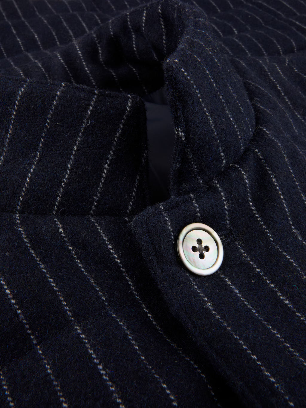 Stenströms Väst Gilet Mid Layer Pinstripe