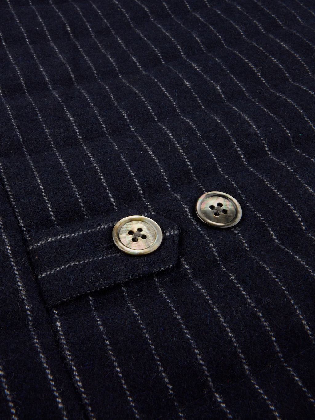 Stenströms Väst Gilet Mid Layer Pinstripe