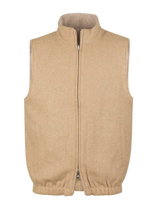 Stenströms Väst Reversible Zip Wool