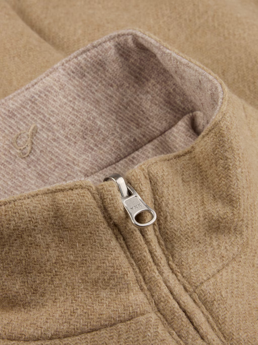 Stenströms Väst Reversible Zip Wool