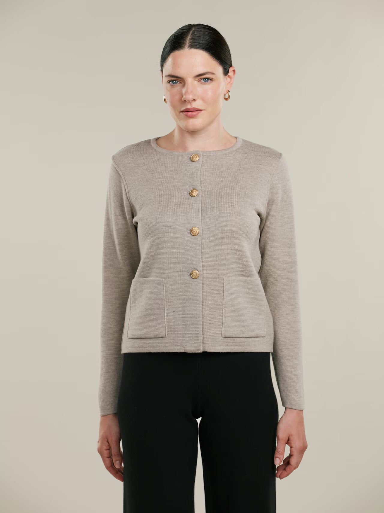 Stenströms Kofta Stina Knitted