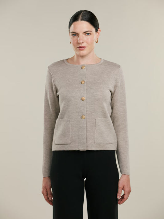 Stenströms Kofta Stina Knitted