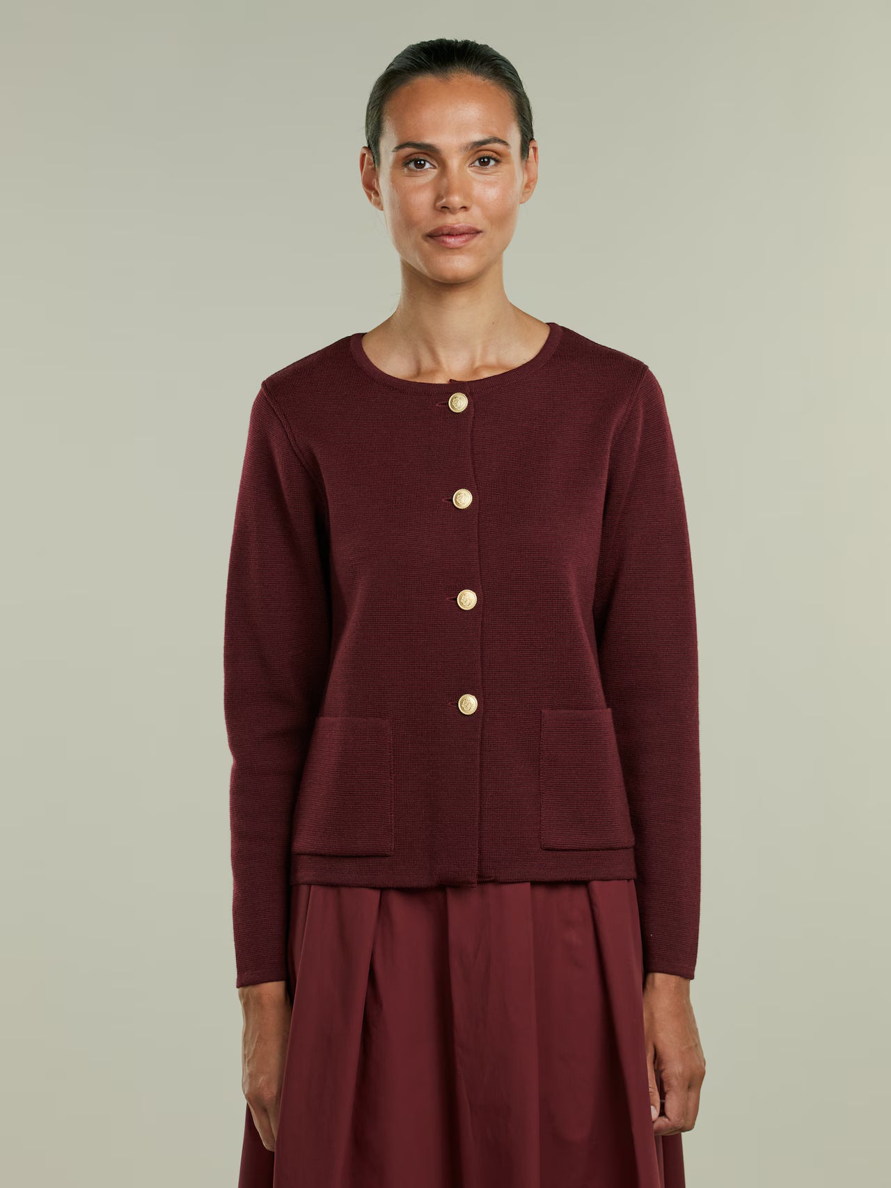 Stenströms Kofta Stina Knitted