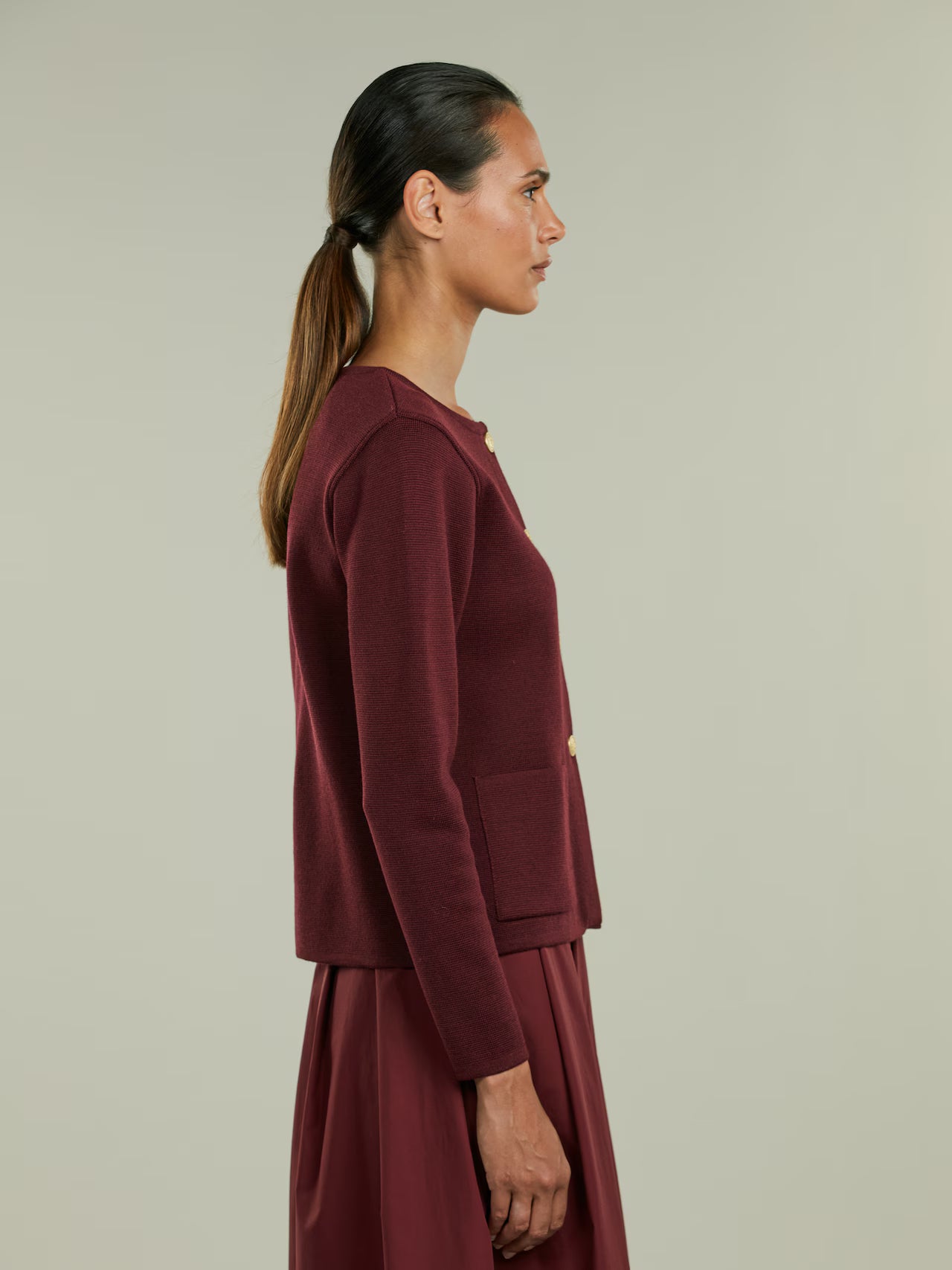 Stenströms Kofta Stina Knitted