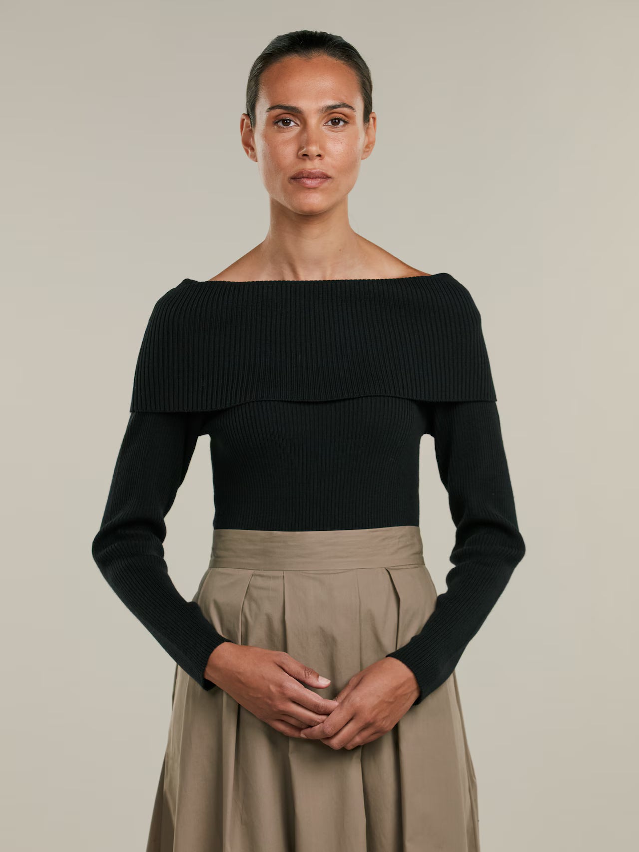 Stenströms Tröja Klara Off Shoulder Knit