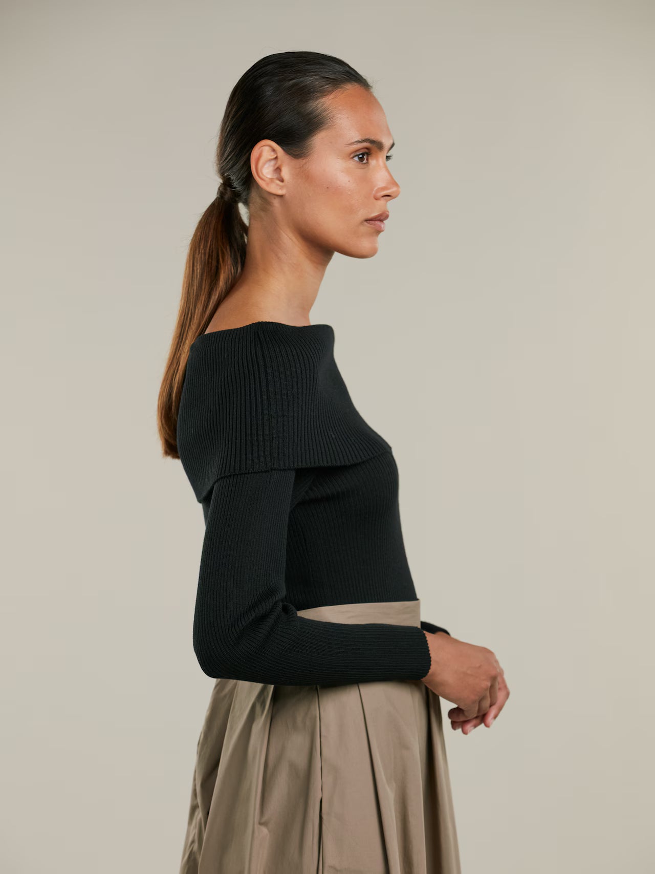 Stenströms Tröja Klara Off Shoulder Knit