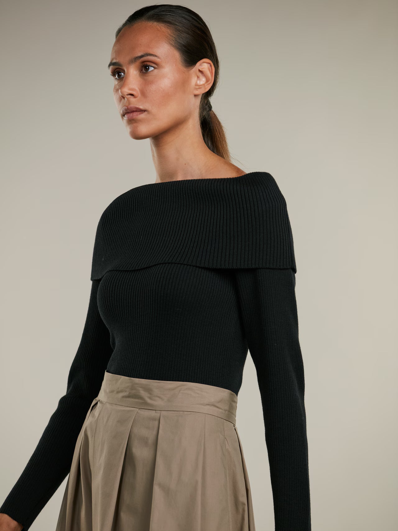Stenströms Tröja Klara Off Shoulder Knit