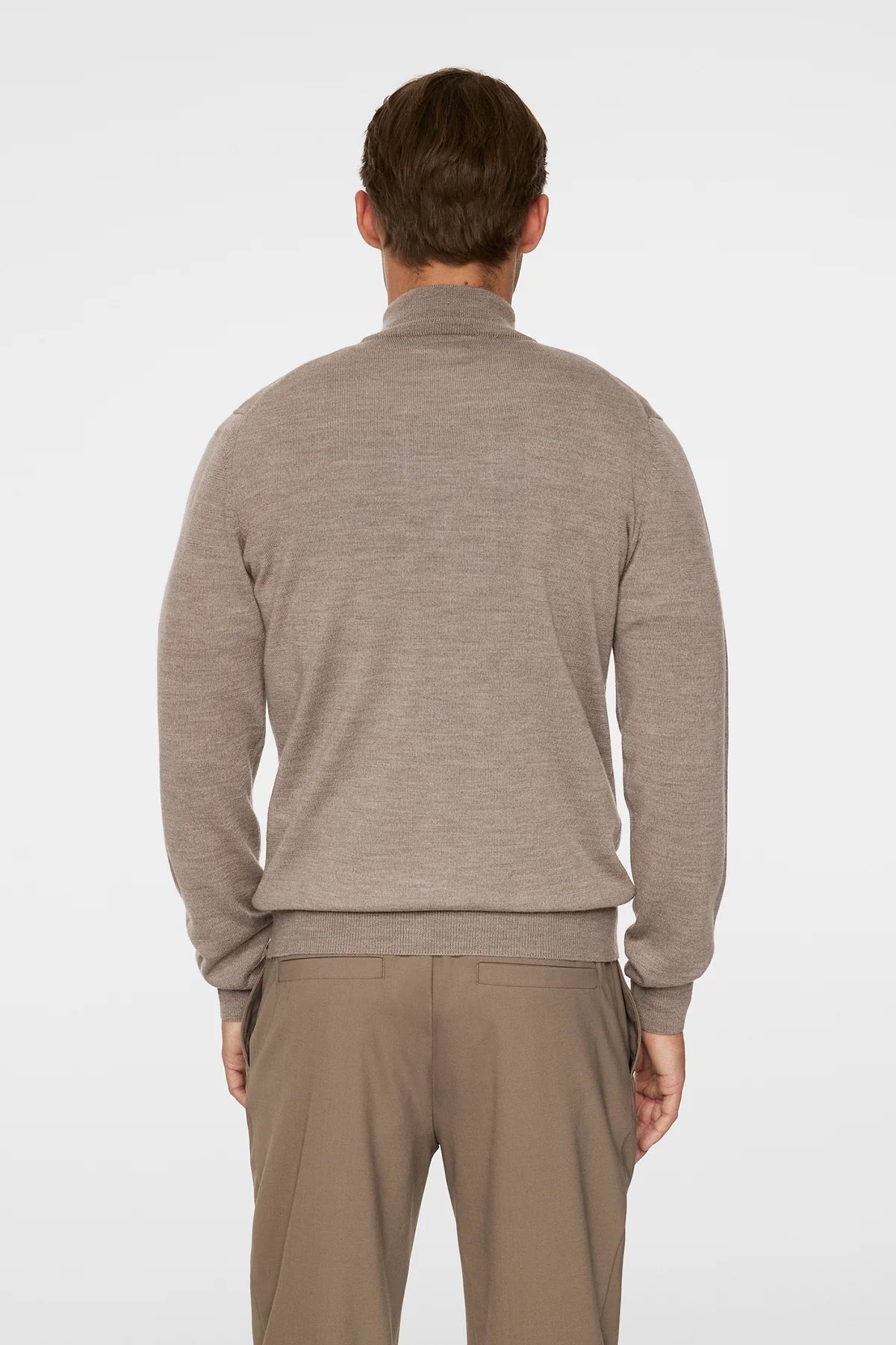 J.Lindeberg Tröja Kiyan Merino Quarter Zip