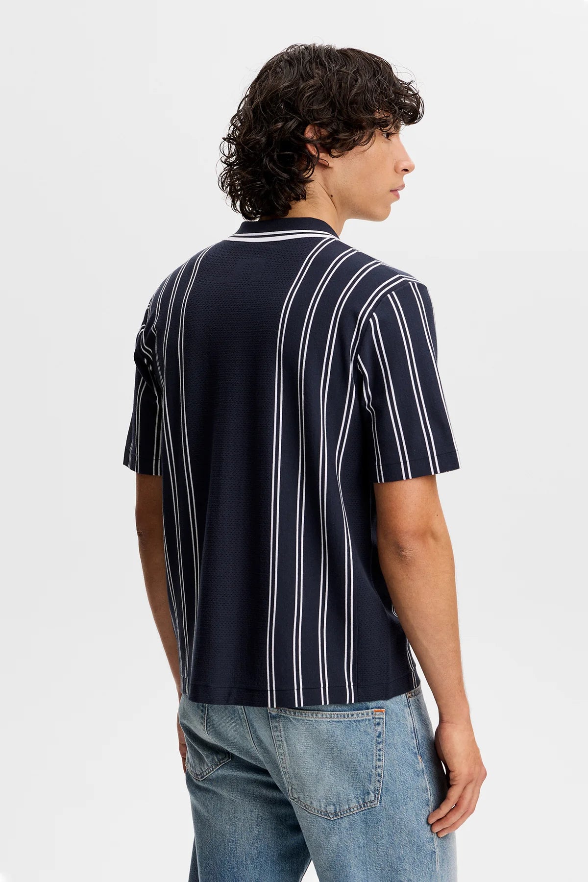 J.Lindeberg Skjorta Rue Knit SS