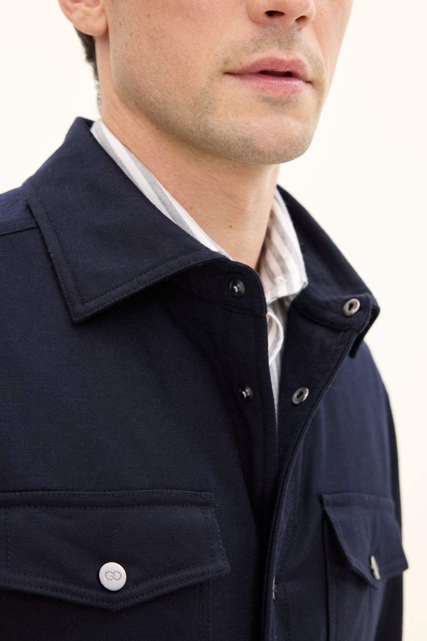 Oscar Jacobson Overshirt Flanell