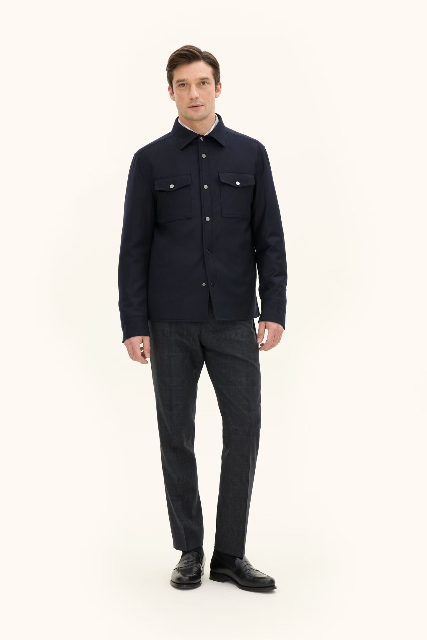 Oscar Jacobson Overshirt Flanell