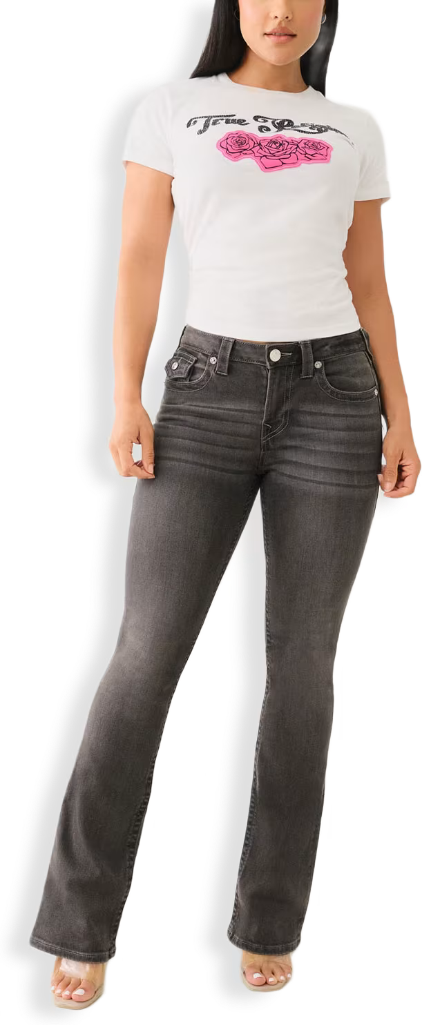 True Religion Jeans Becca Mr Bootcut Flap